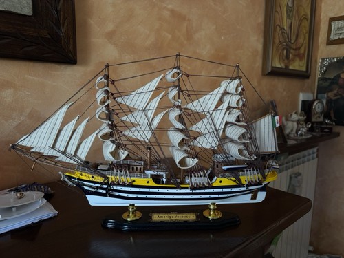 Modellino nave vela amerigo - a,