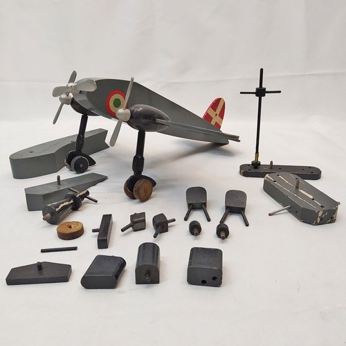 Giocattolo legno aereo - legno,