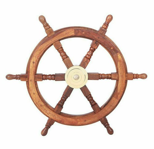 Volante nave legno nautico - volante,