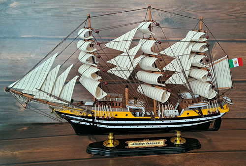 Amerigo vespucci veliero legno - amerigo,