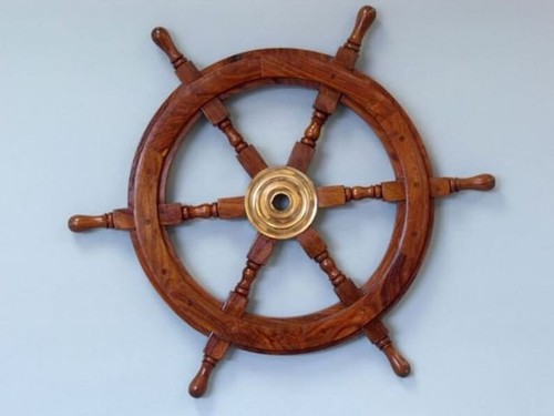 Nave legno nautica sterzo - nave, in