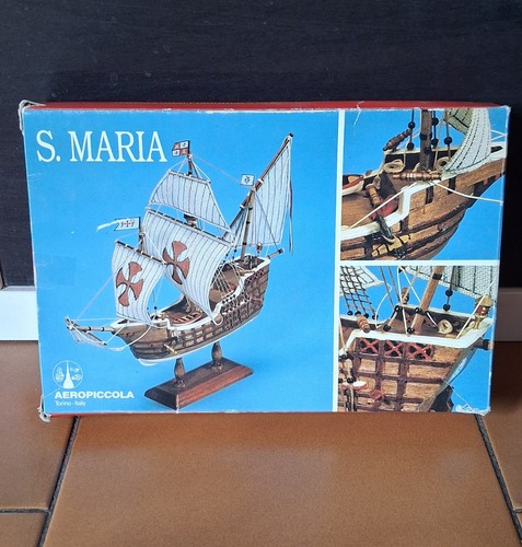 Modellino nave legno santa - modellino,