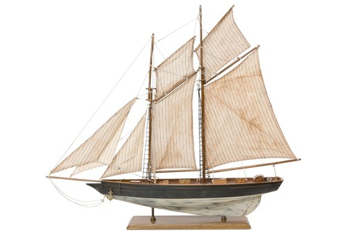 Modello nave barca - a, vela