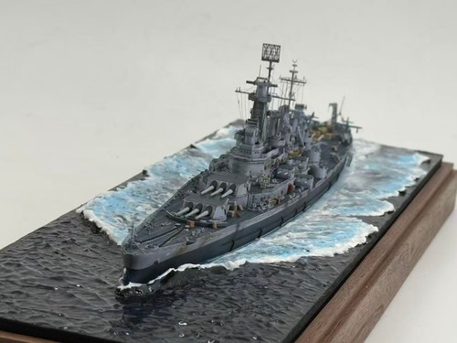 Modellino nave corazzata uss - nave,