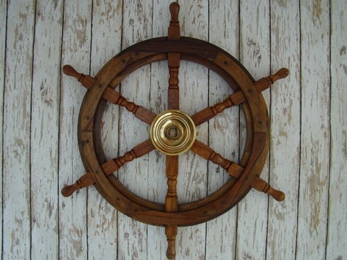 Decorazione legno pesca - decorazione,