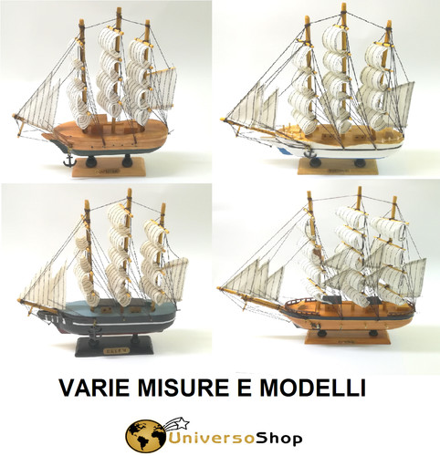 Veliero legno modellino - legno,