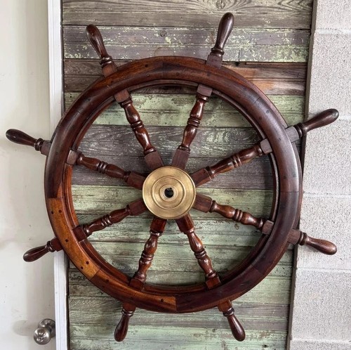 Ruota nave legno grande - nave,