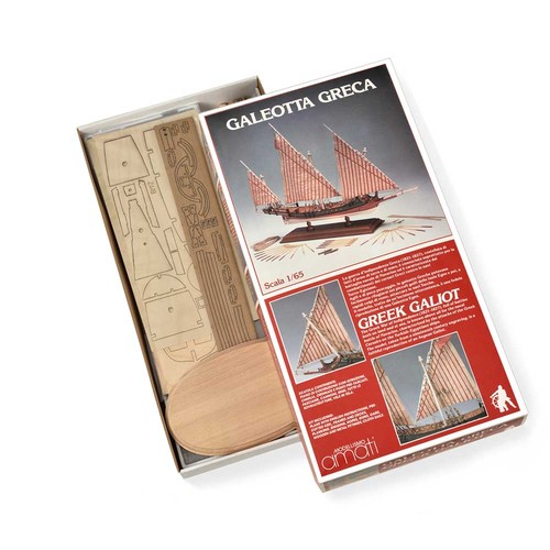 Galeotta greca xix secolo - greca, kit